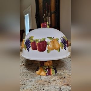 COPY - Home Interiors Fruit Cake Server